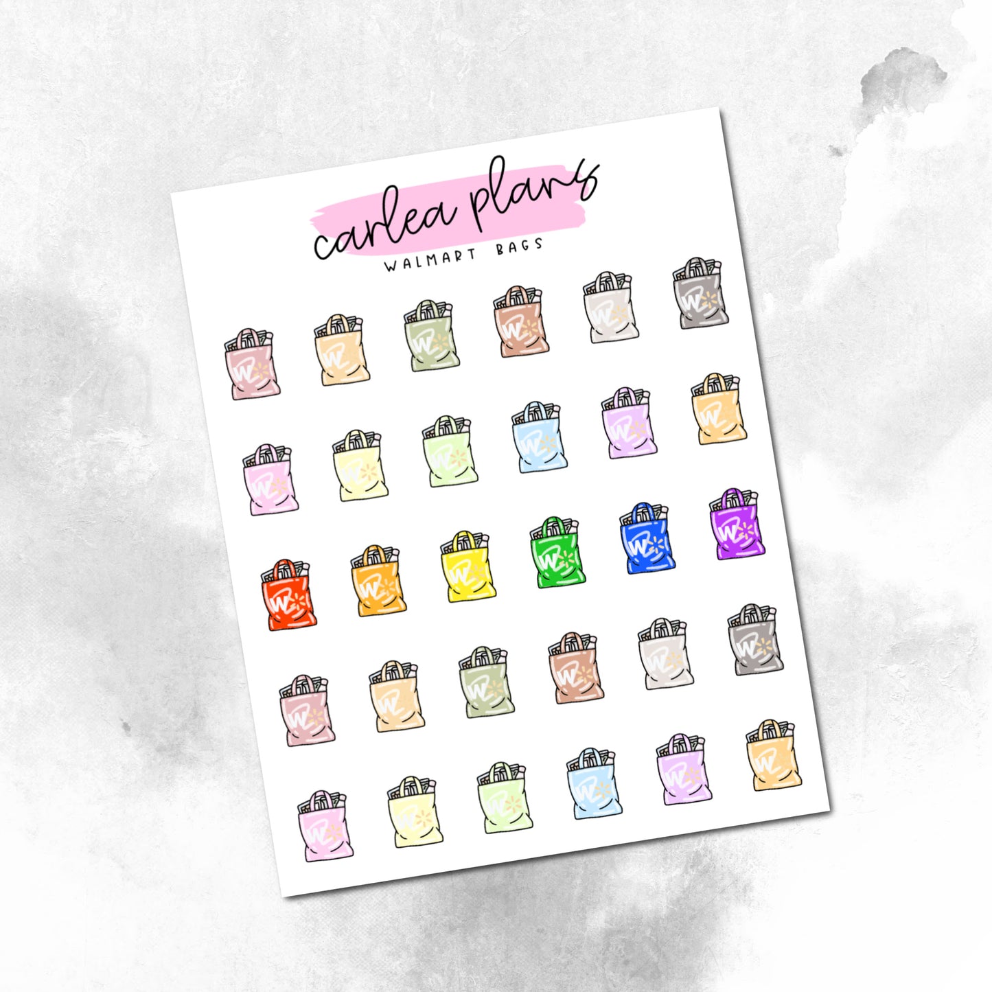 Walmart Bag Icons