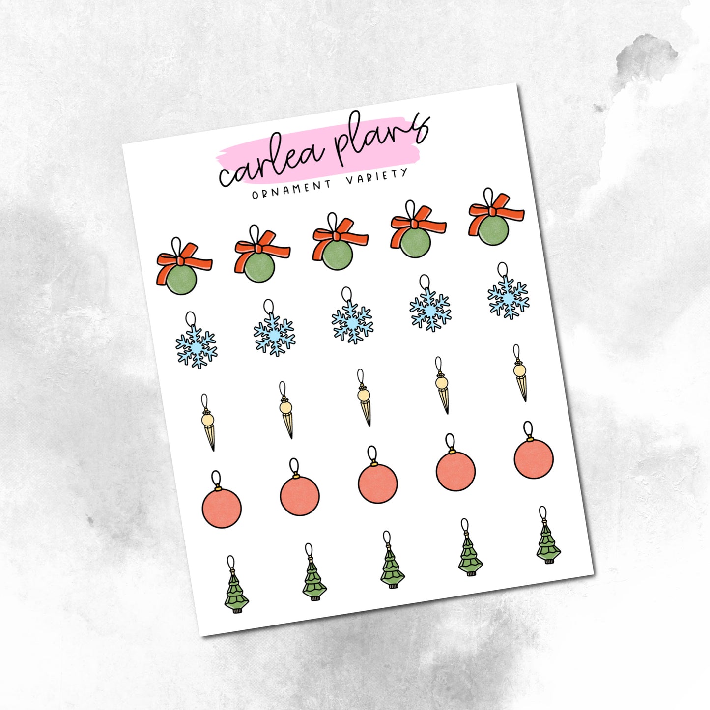 Ornament Variety Icons