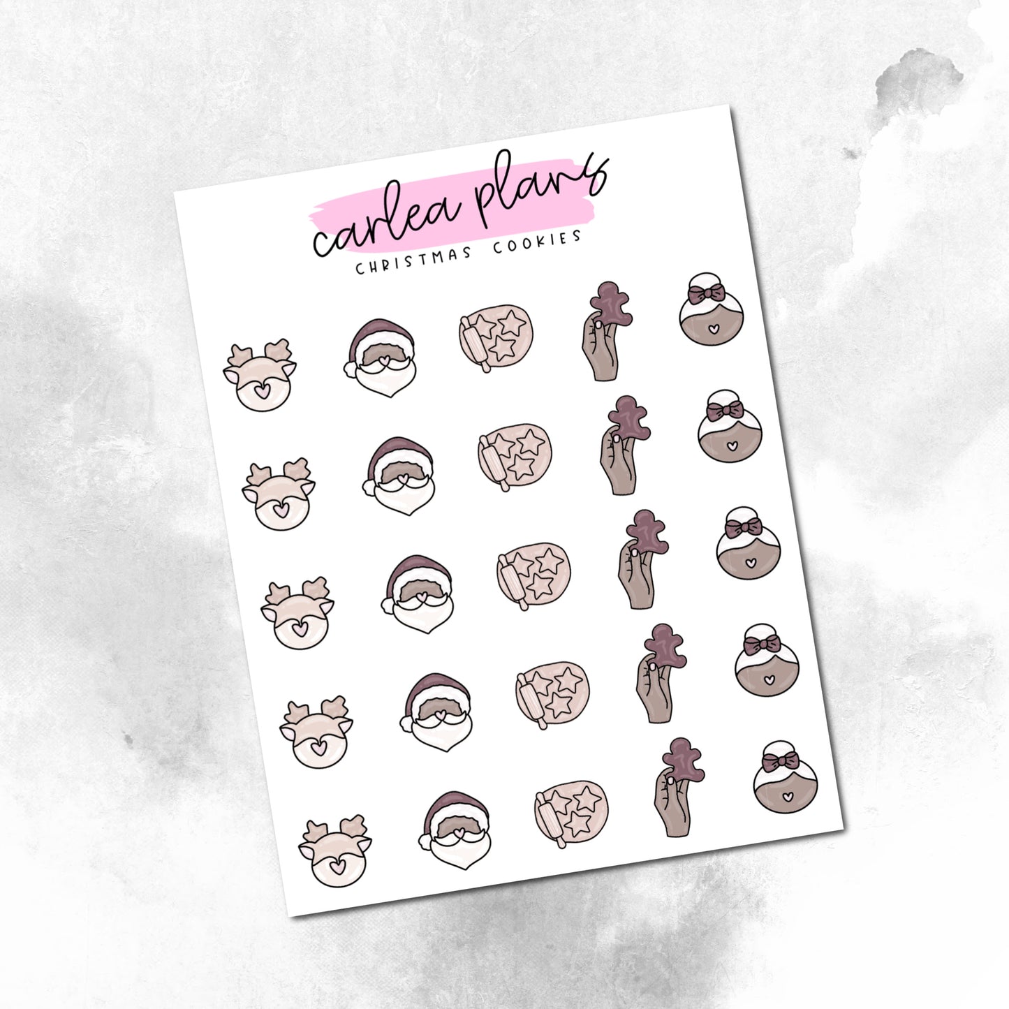 Christmas Cookie Icons