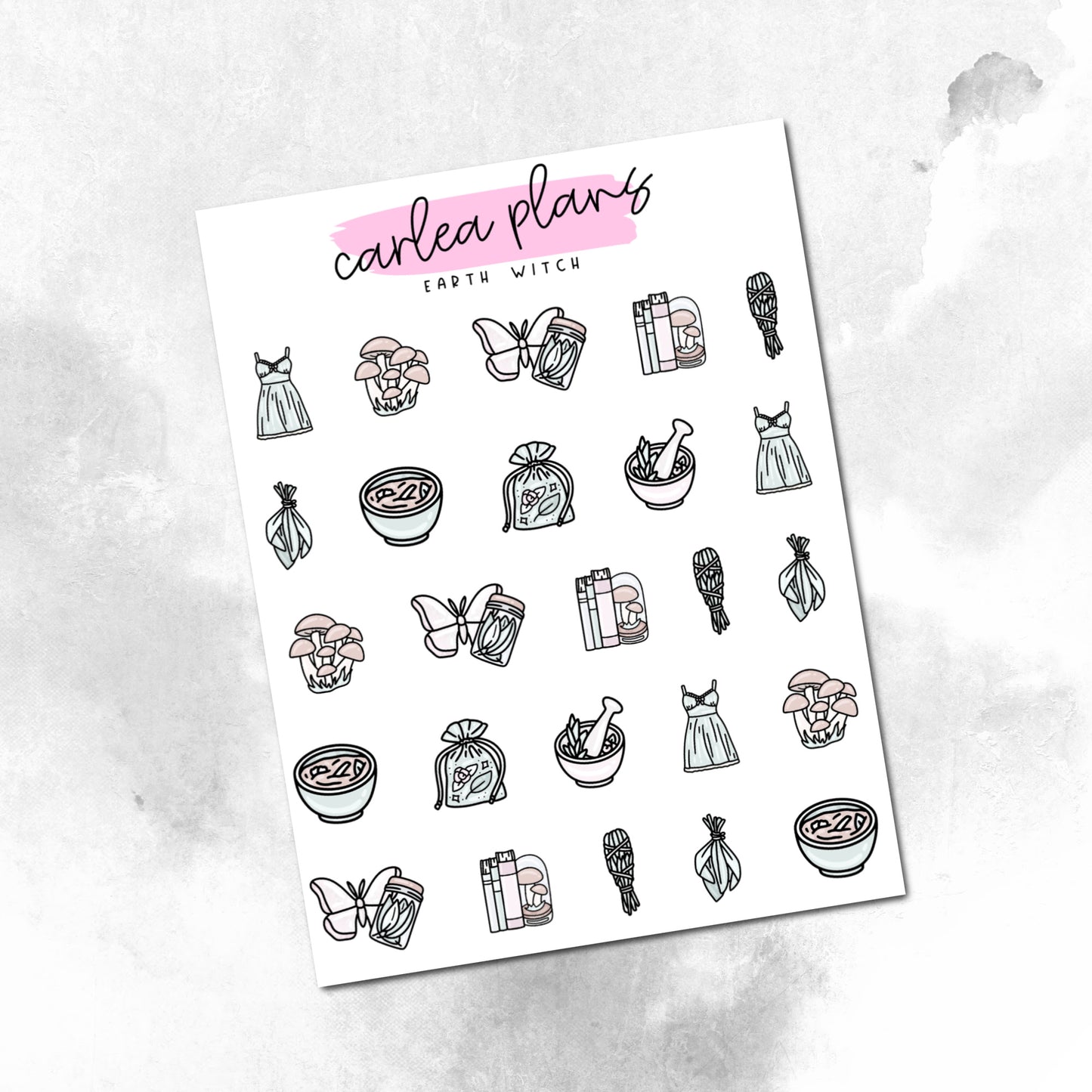 Earth Witch Icons