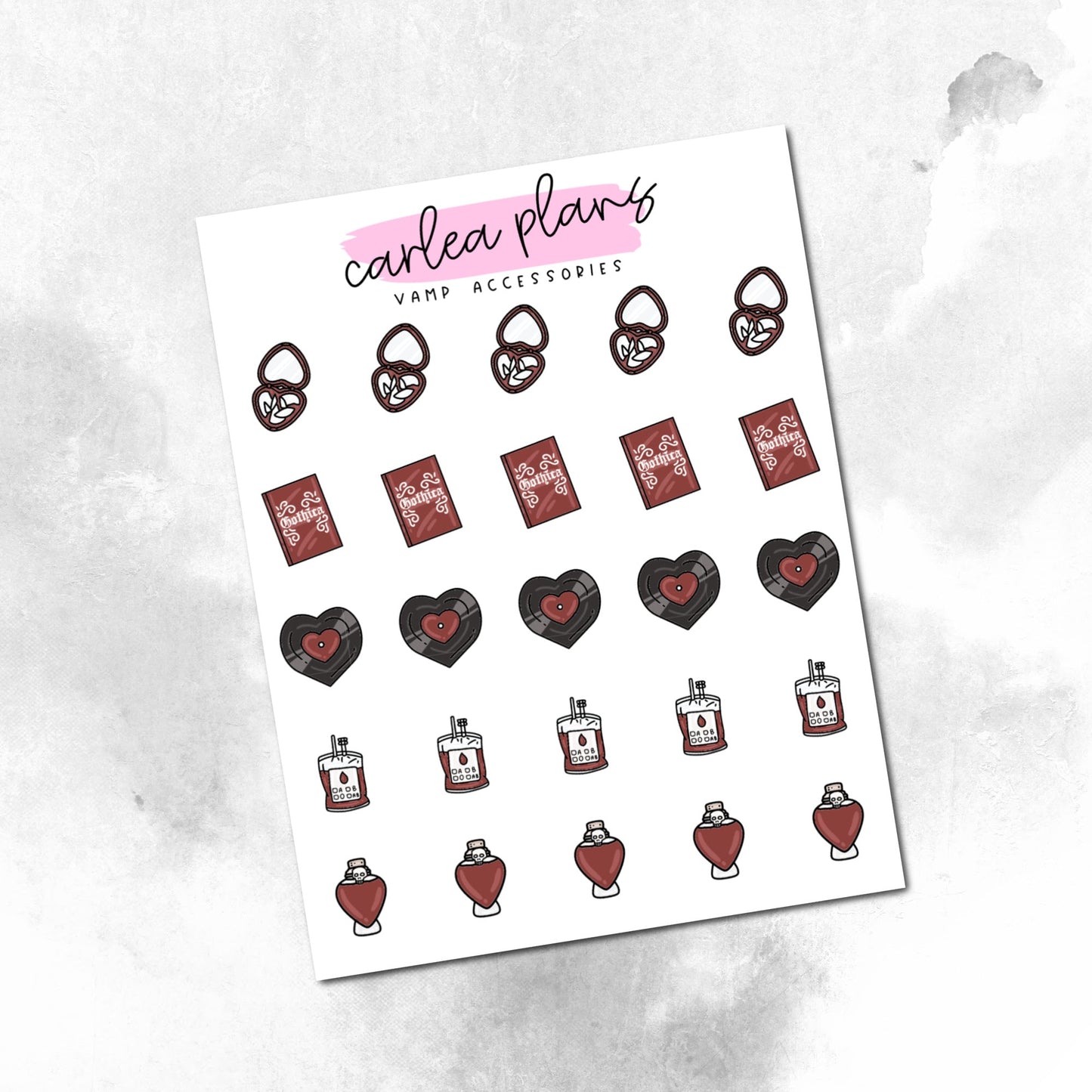 Vamp Accessories Icons