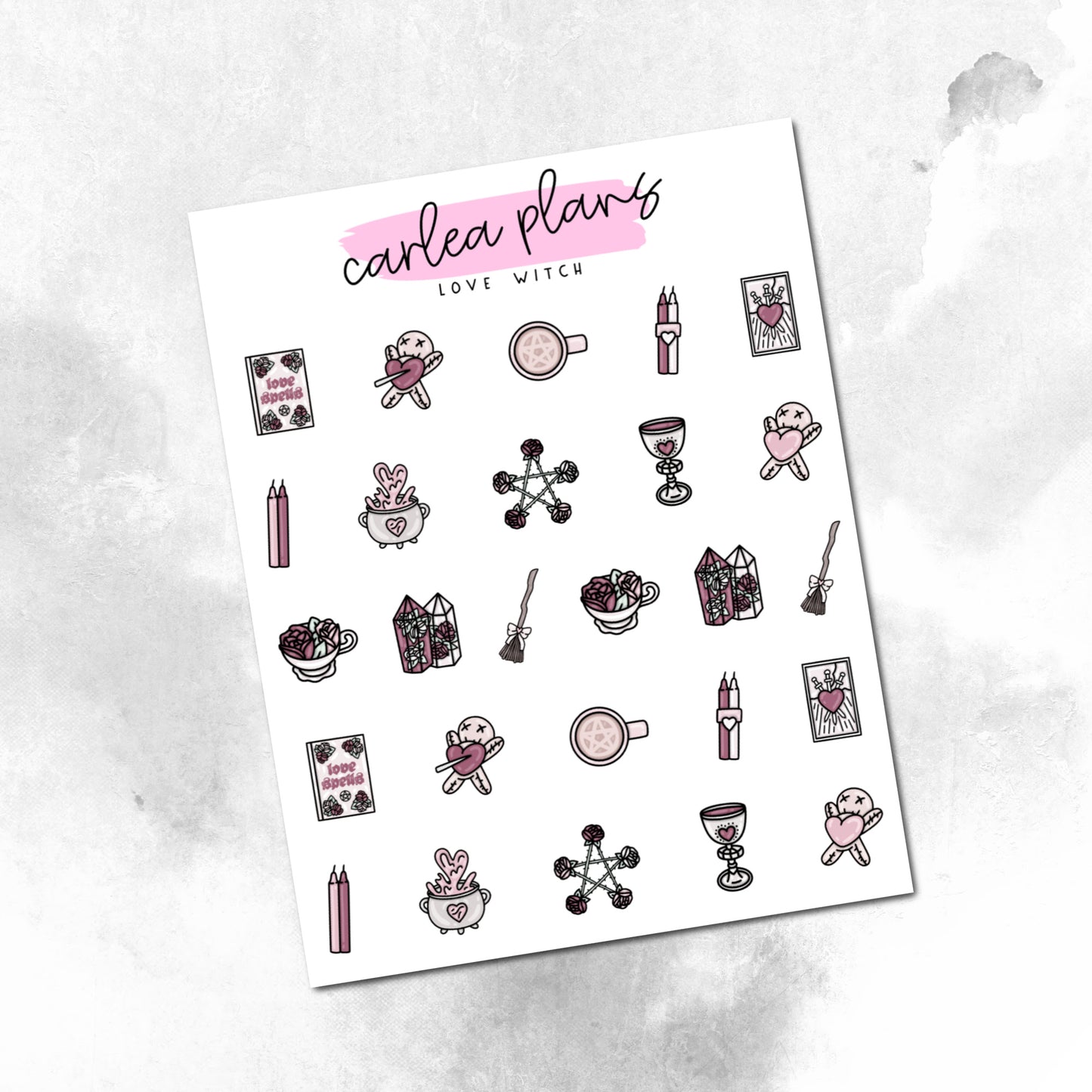 Love Witch Icons