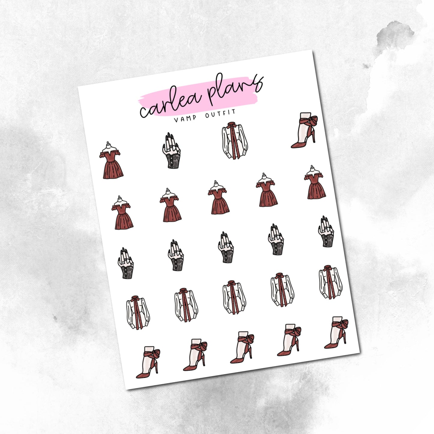 Vamp Outfit Icons
