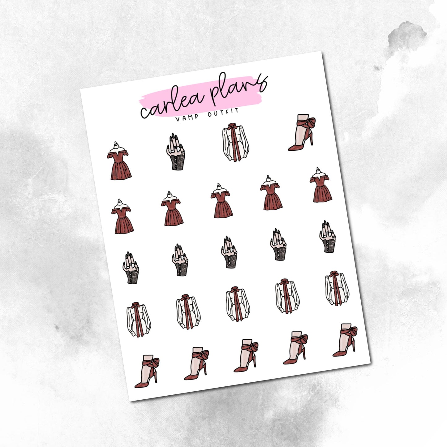 Vamp Outfit Icons
