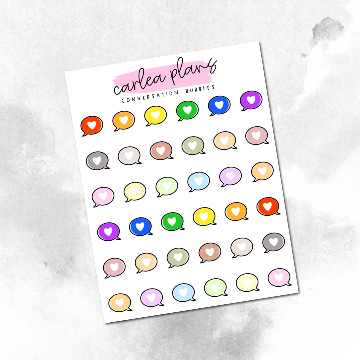 Conversation Bubble Icons
