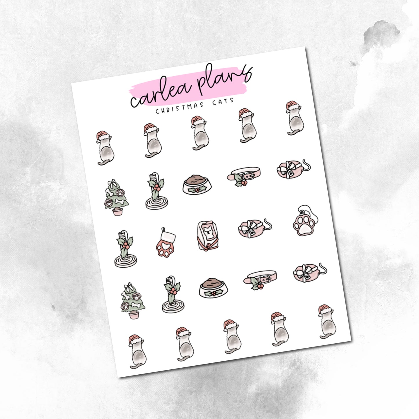 Christmas Cat Icons