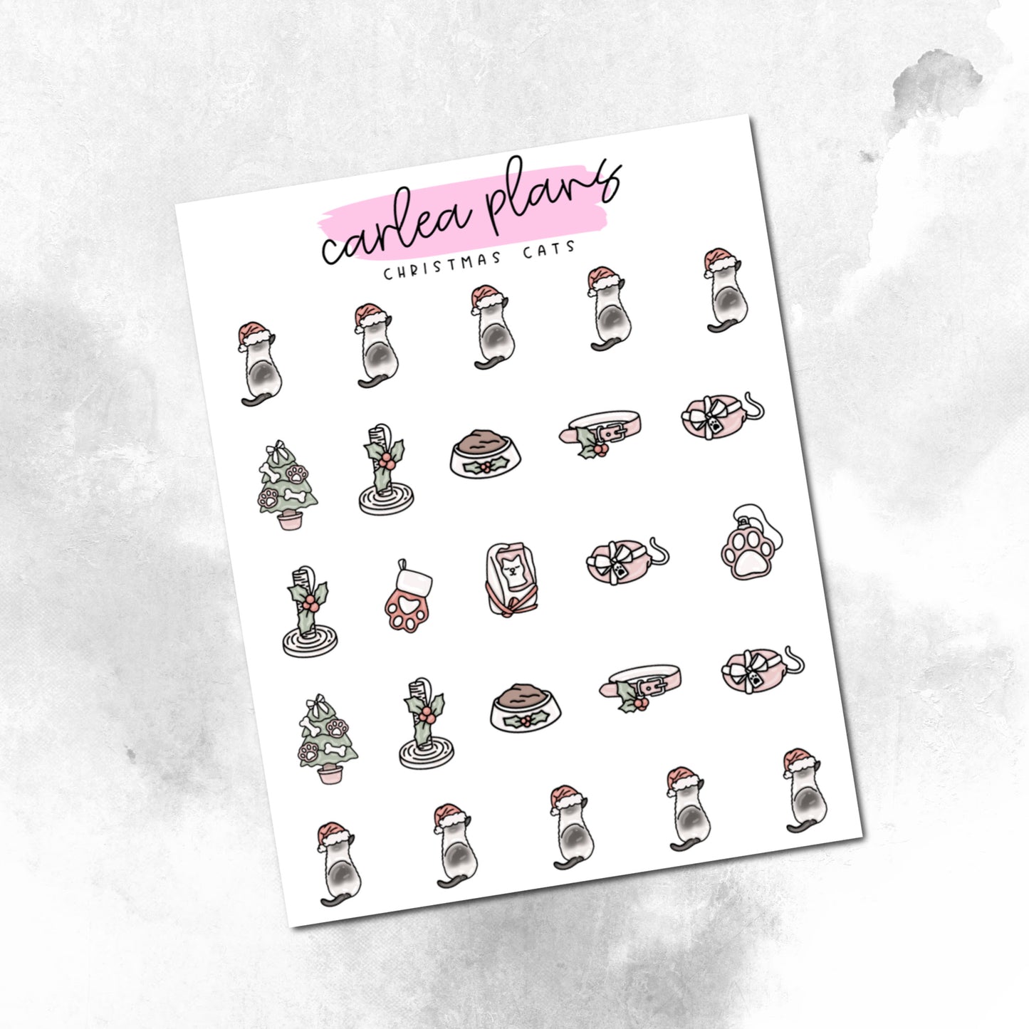 Christmas Cat Icons