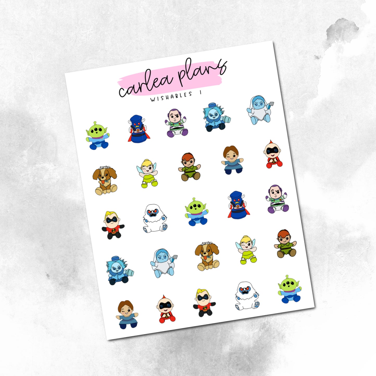 Wishable Characters
