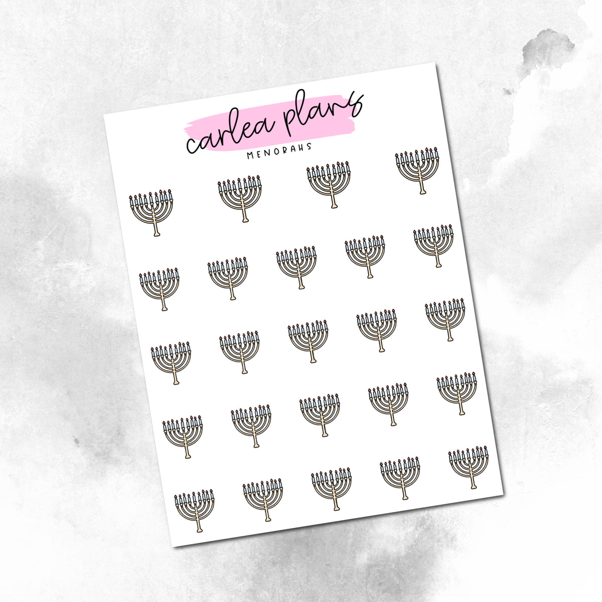 Hanukkah Icons