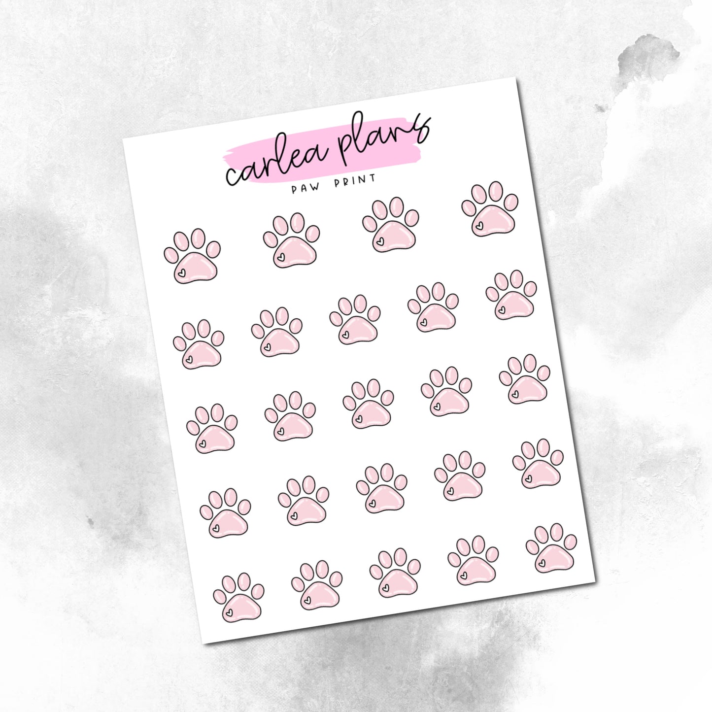 Paw Print Icons