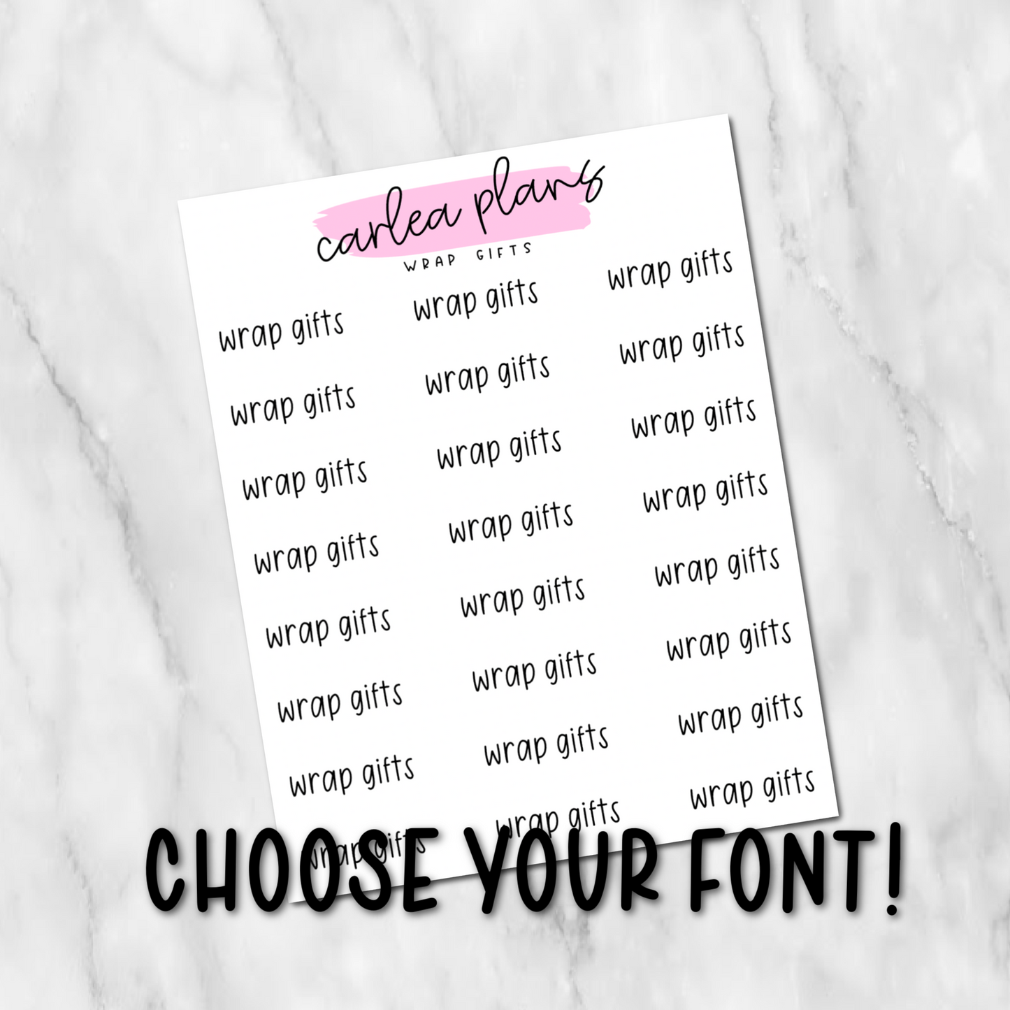 Wrap Gifts Scripts