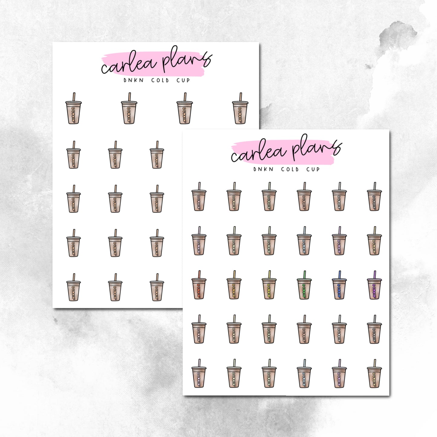 Dnkn Cold Cup Icons