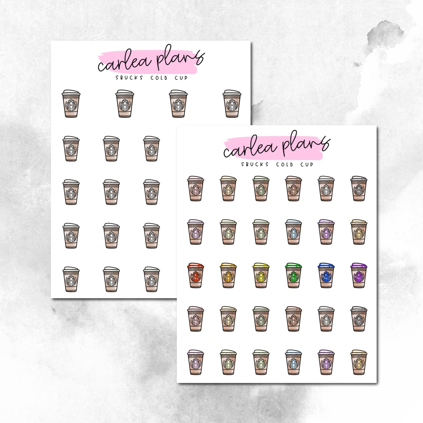 SBucks Cold Cup Icons