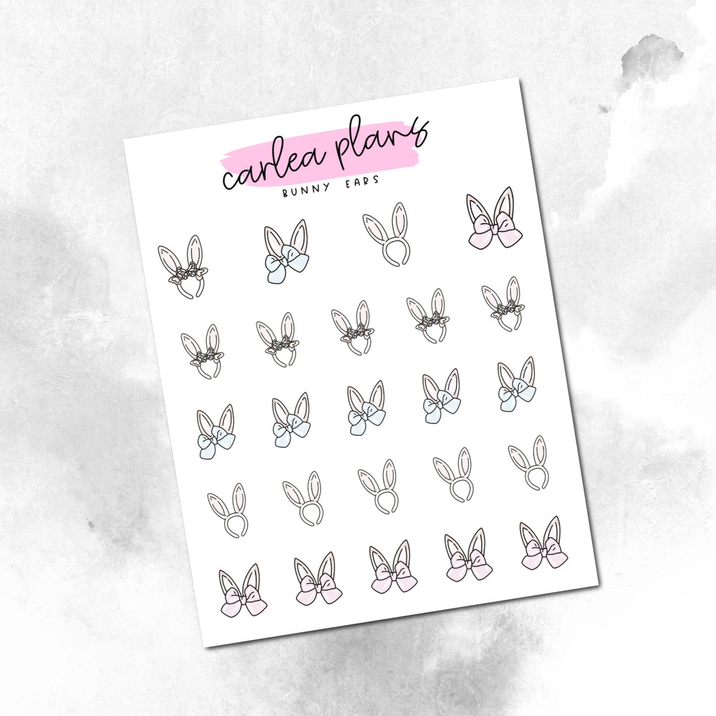 Bunny Ear Icons