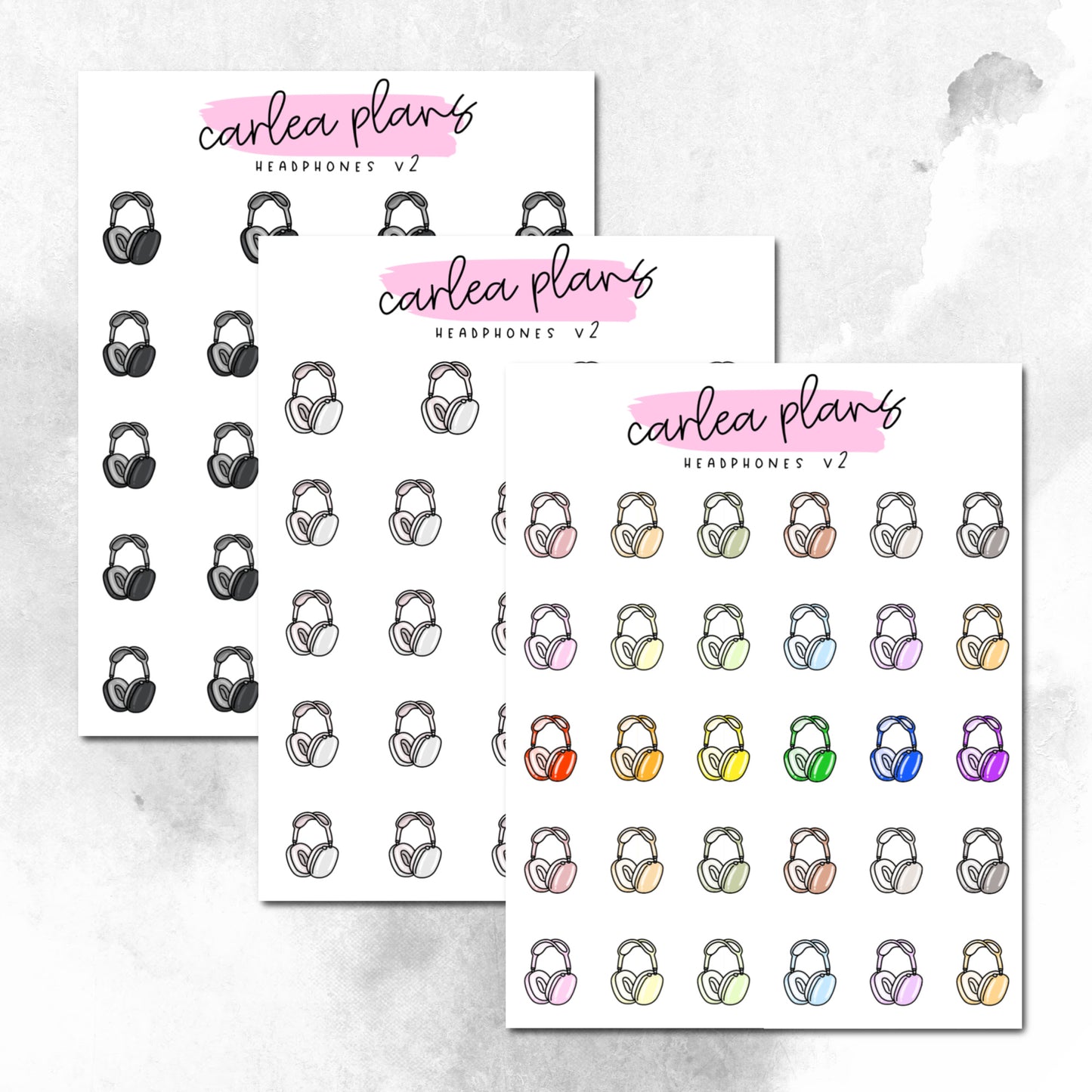Headphone v2 Icons