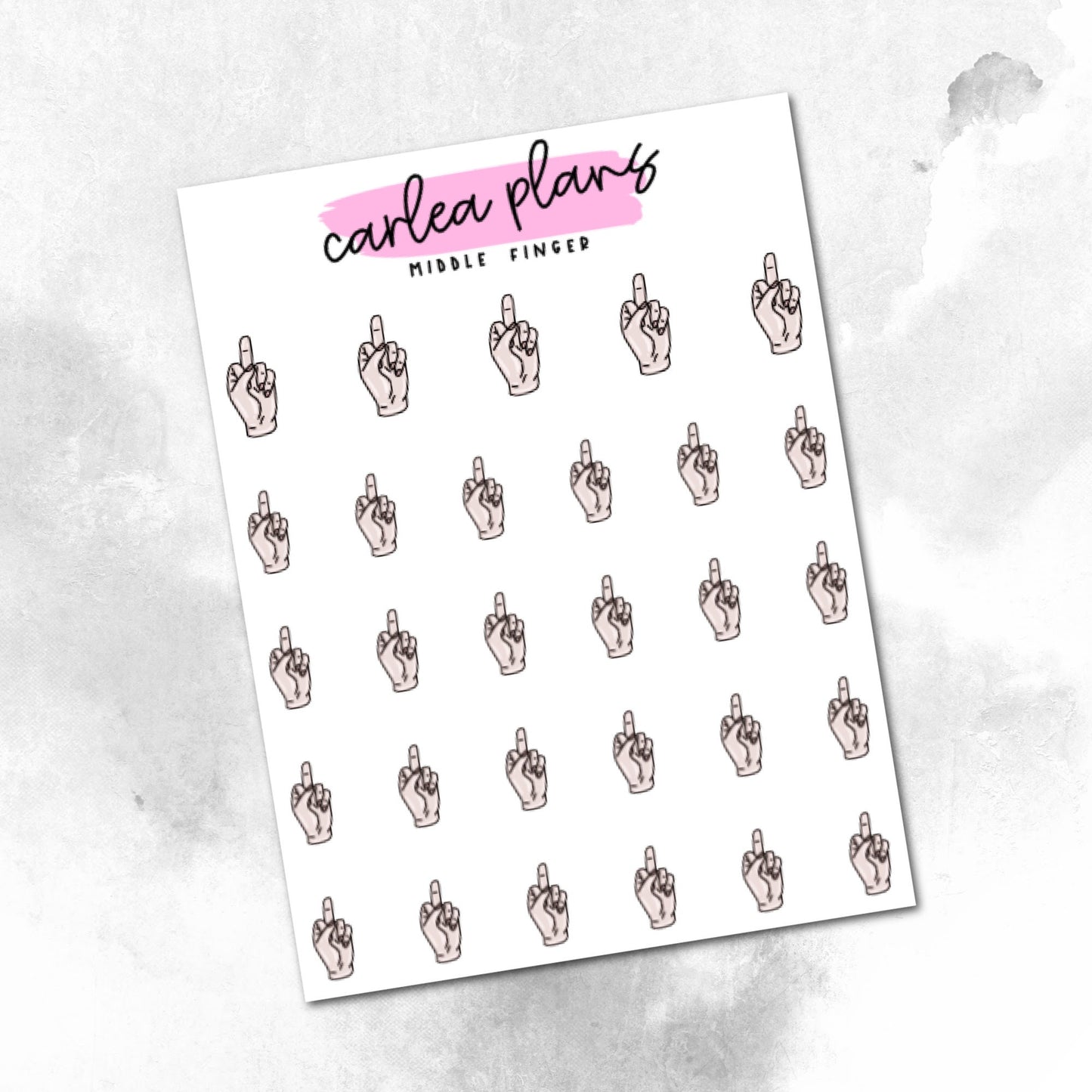 Middle Finger Icons