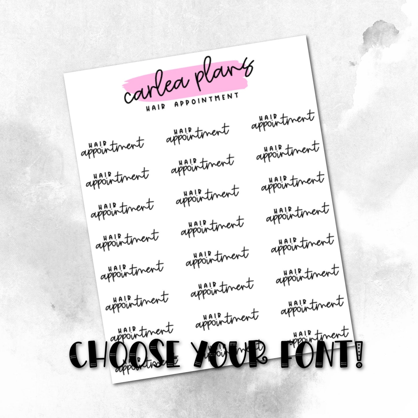 Hair Appointment Script