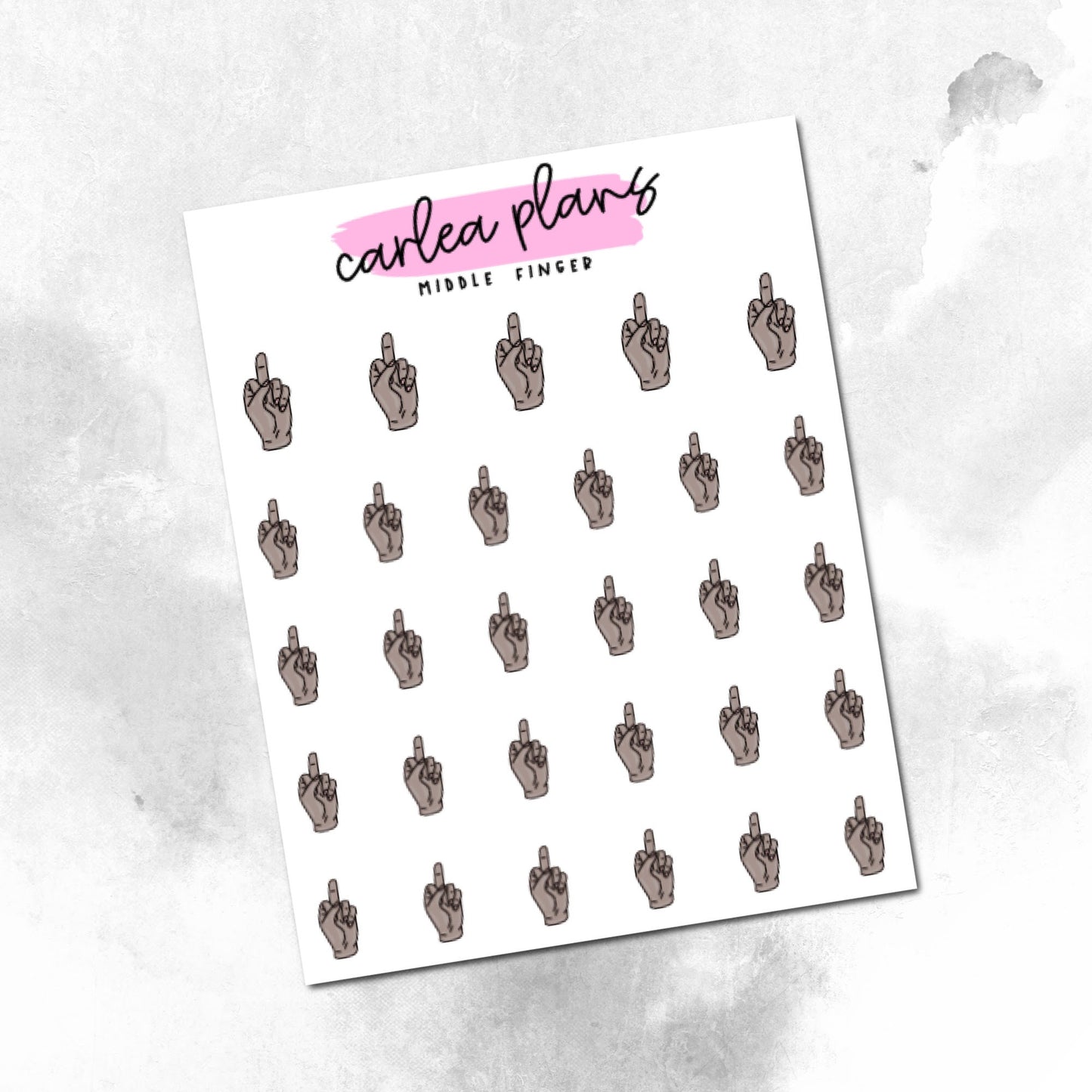 Middle Finger Icons
