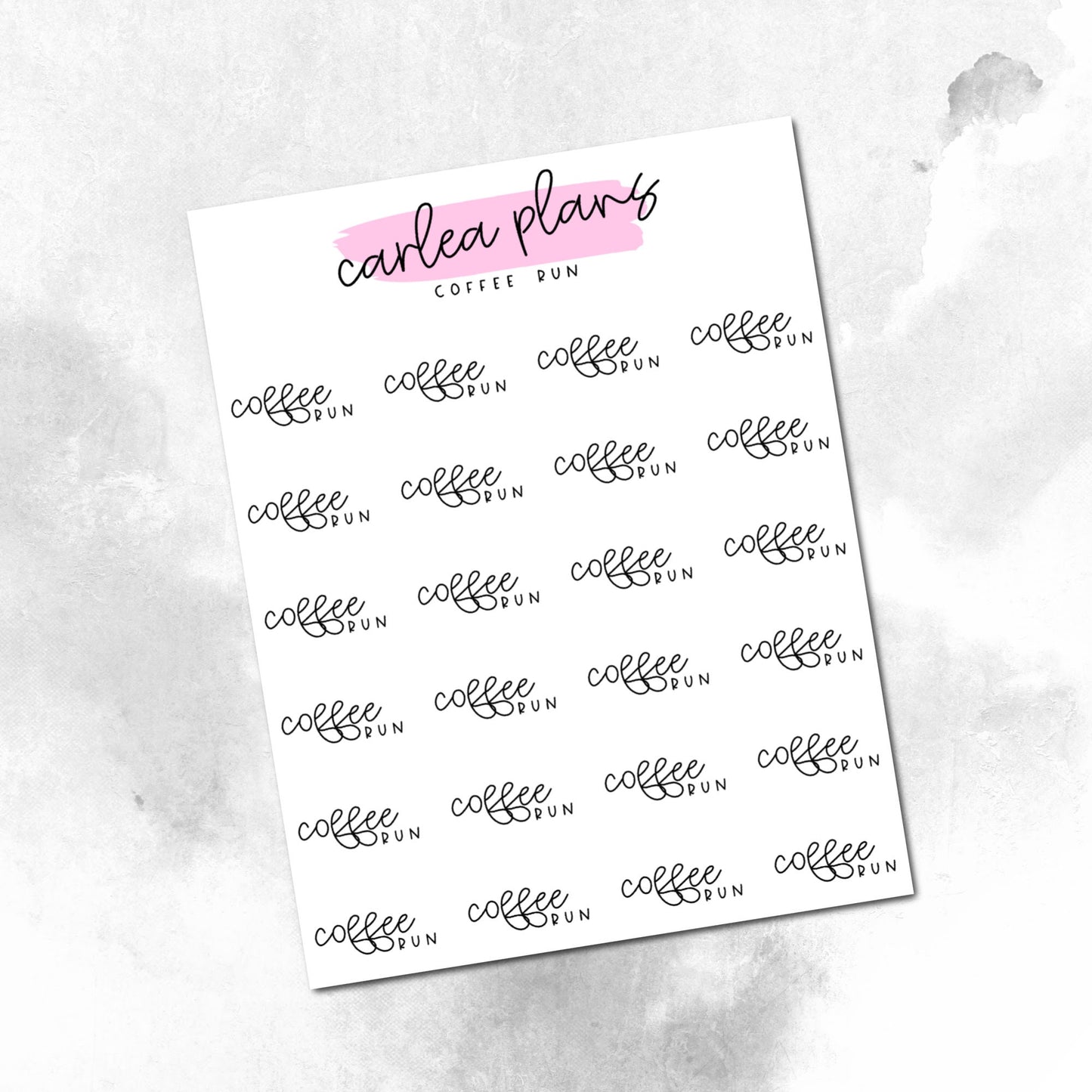 Coffee Run Scripts