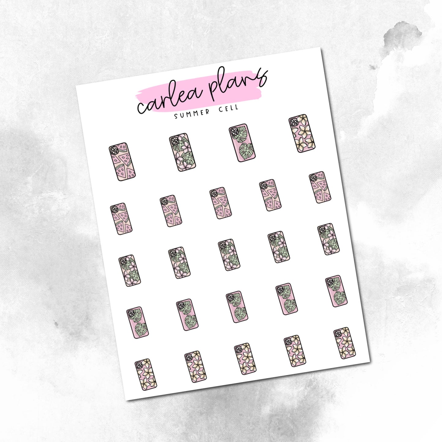 Summer Cell Icons