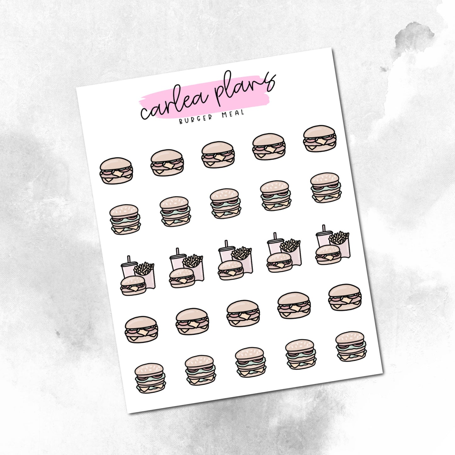 Burger Meal Icons