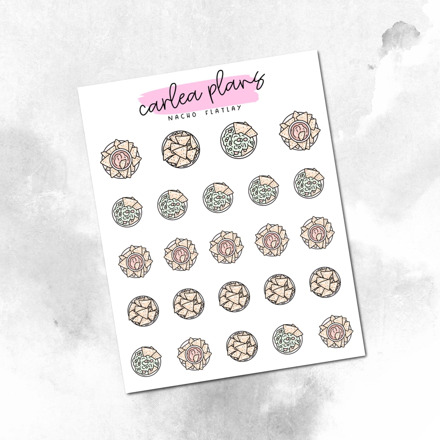 Nacho Flatlay Icon