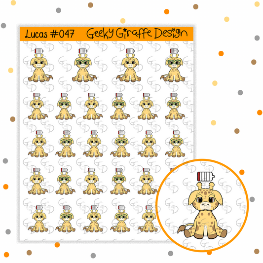 Lucas #047 - Geeky Giraffe Design Character *MUST buy character from her shop first!*