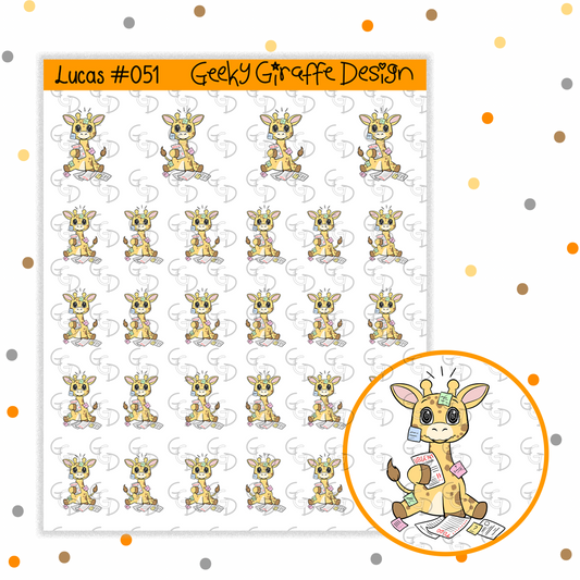 Lucas #051 - Geeky Giraffe Design Character *MUST buy character from her shop first!*