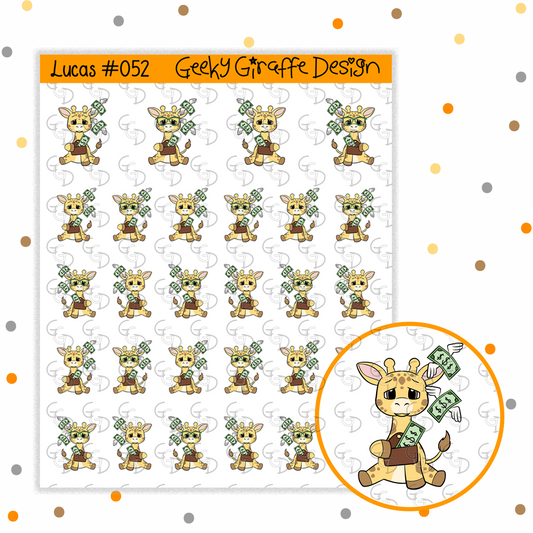 Lucas #052 - Geeky Giraffe Design Character *MUST buy character from her shop first!*