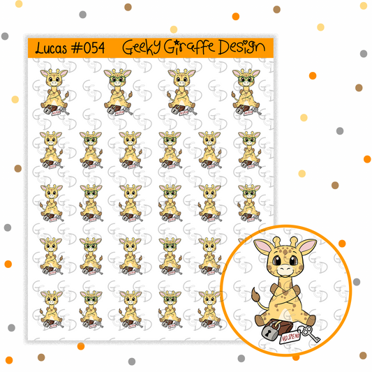 Lucas #054 - Geeky Giraffe Design Character *MUST buy character from her shop first!*