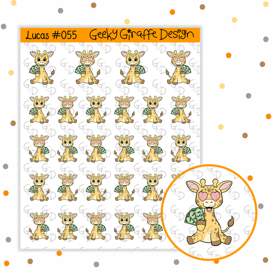 Lucas #055 - Geeky Giraffe Design Character *MUST buy character from her shop first!*