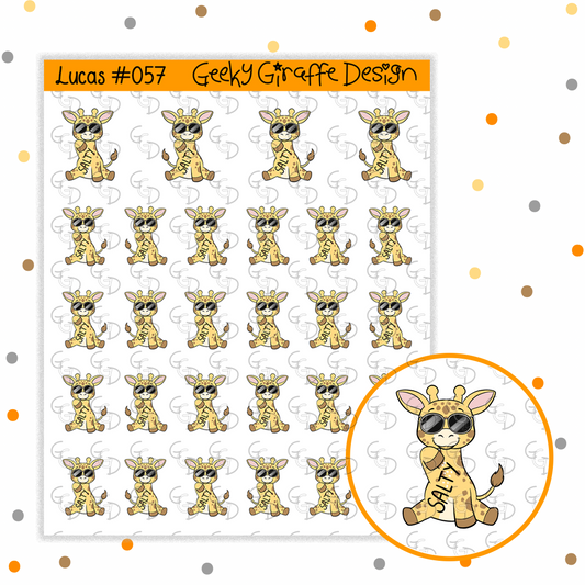Lucas #057 - Geeky Giraffe Design Character *MUST buy character from her shop first!*