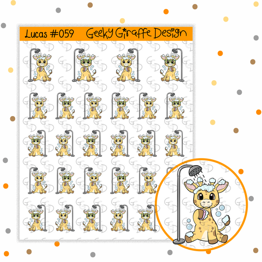 Lucas #059 - Geeky Giraffe Design Character *MUST buy character from her shop first!*