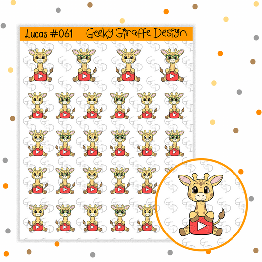 Lucas #061 - Geeky Giraffe Design Character *MUST buy character from her shop first!*