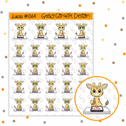 Lucas #064 - Geeky Giraffe Design Character *MUST buy character from her shop first!*