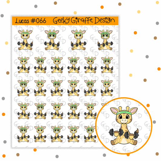 Lucas #066 - Geeky Giraffe Design Character *MUST buy character from her shop first!*
