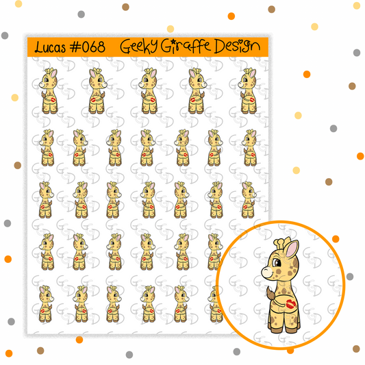 Lucas #068 - Geeky Giraffe Design Character *MUST buy character from her shop first!*