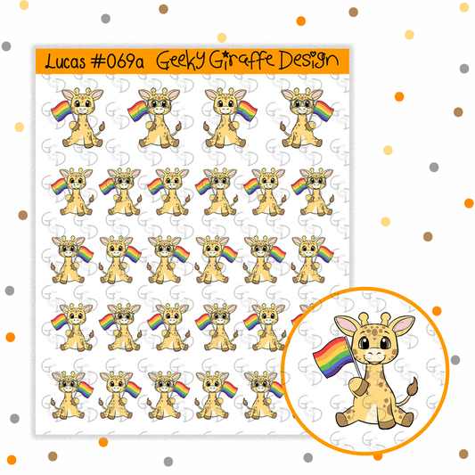Lucas #069a - Geeky Giraffe Design Character *MUST buy character from her shop first!*