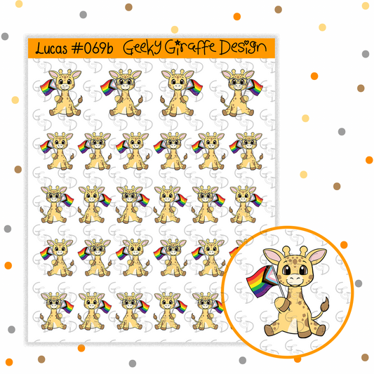 Lucas #069b - Geeky Giraffe Design Character *MUST buy character from her shop first!*
