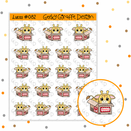 Lucas #082 - Geeky Giraffe Design Character *MUST buy character from her shop first!*
