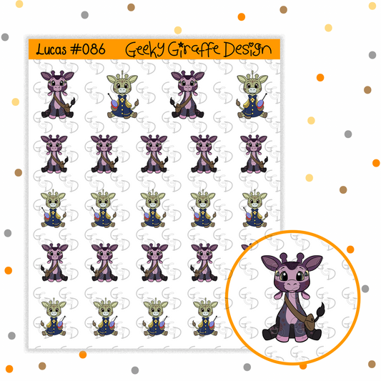 Lucas #086 - Geeky Giraffe Design Character *MUST buy character from her shop first!*