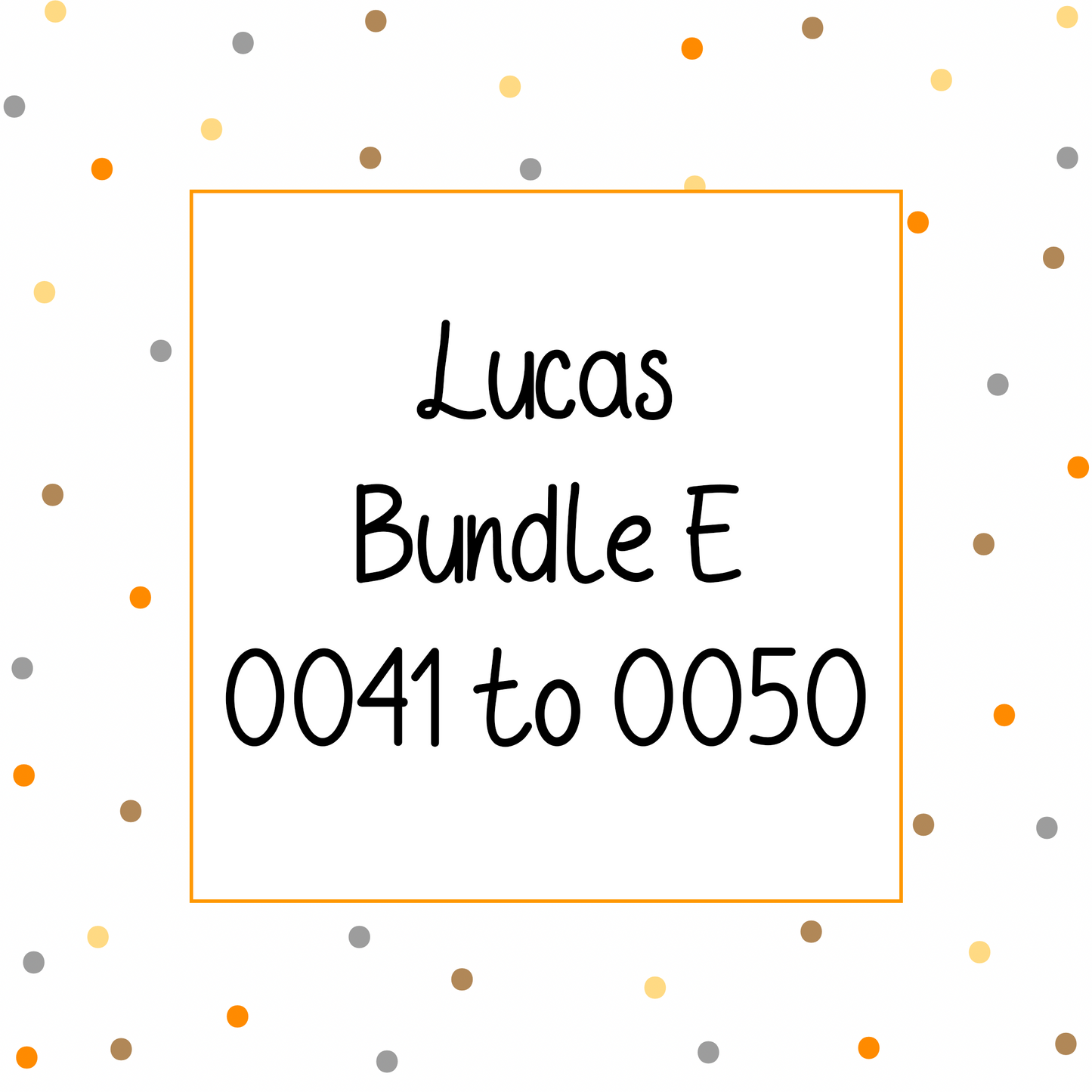 Lucas Bundle E - Geeky Giraffe Design Character *MUST buy character from her shop first!*