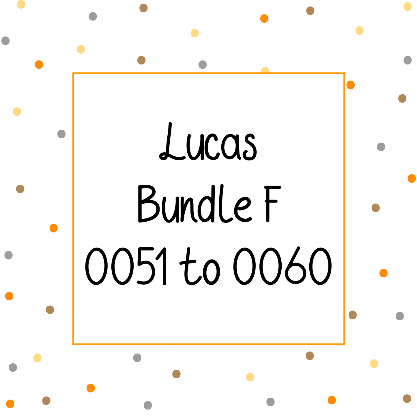 Lucas Bundle F - Geeky Giraffe Design Character *MUST buy character from her shop first!*
