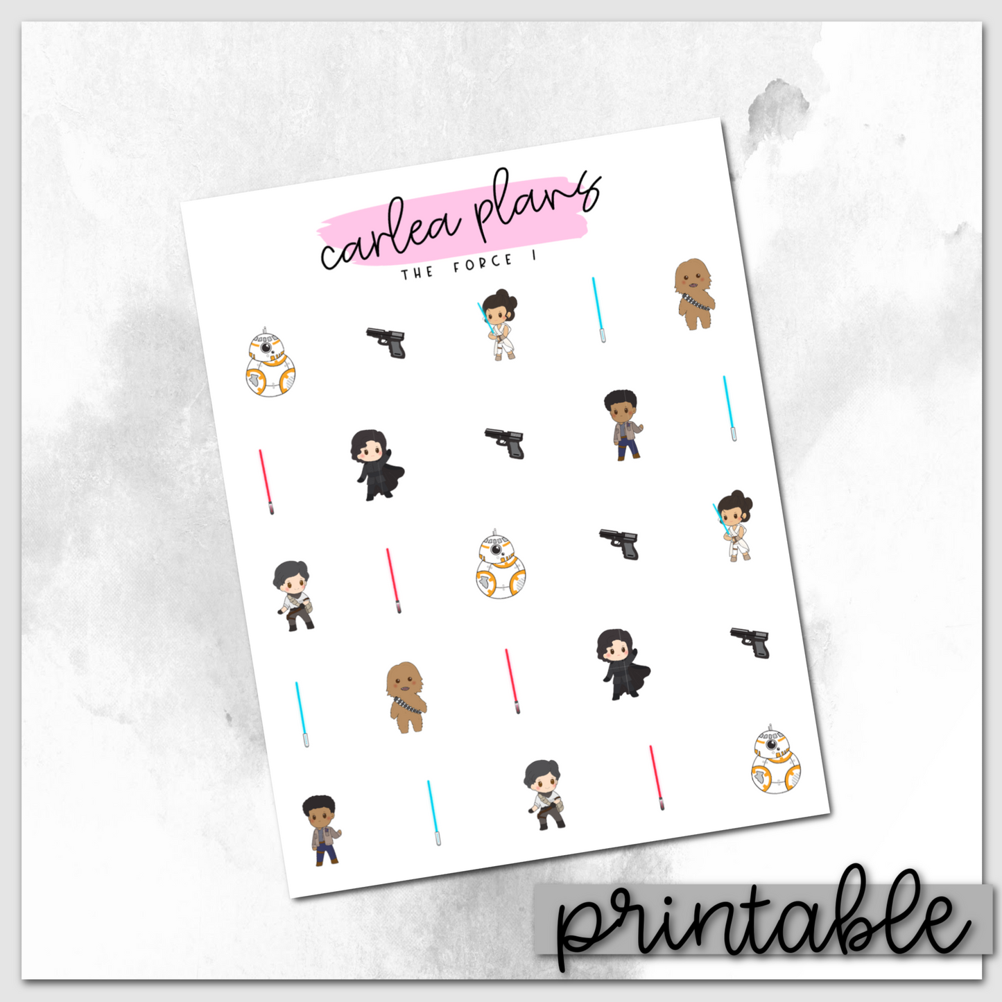 The Force I Icons | Printable Icons