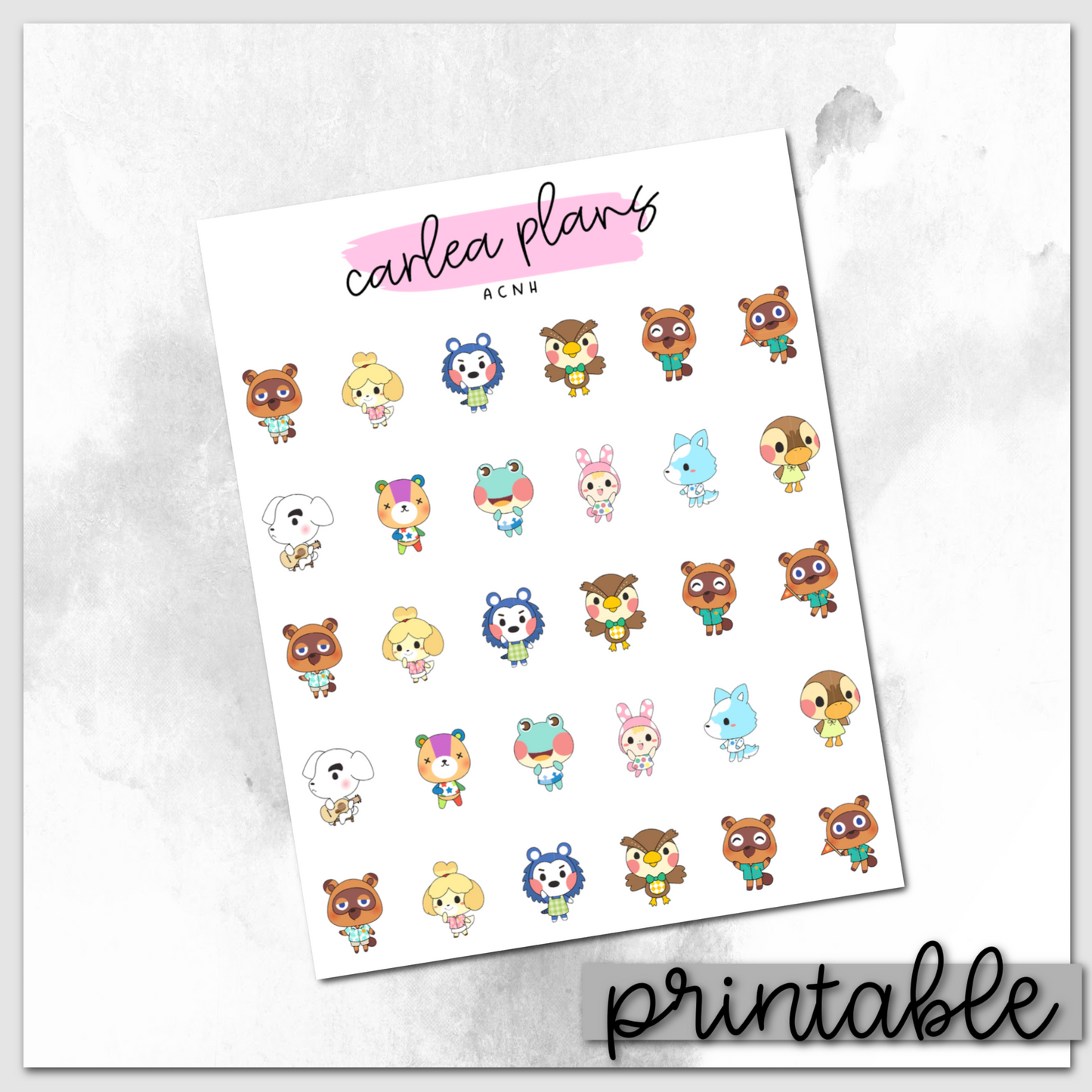 ACNH Icons | Printable Icons