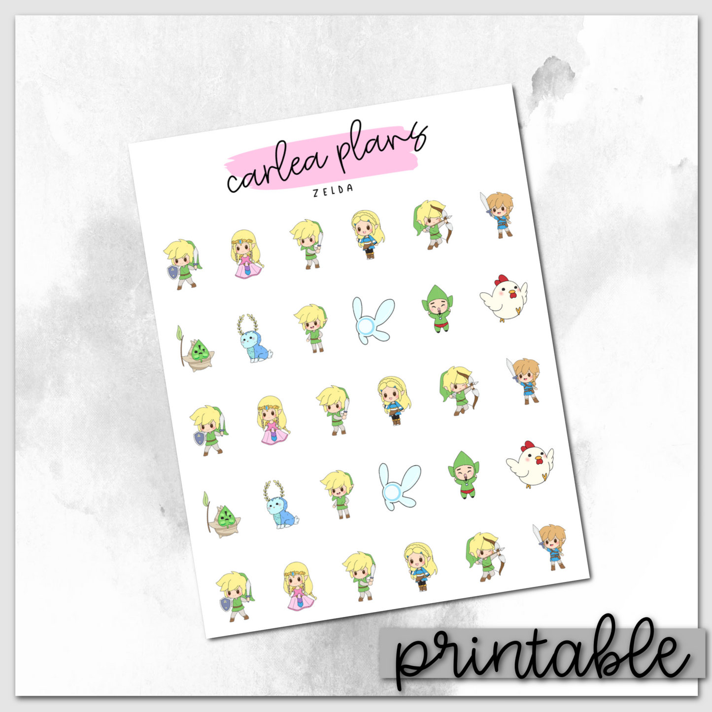 Zelda Icons | Printable Icons