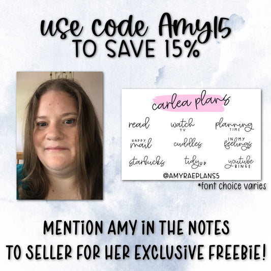 AmyRaePlans5 Freebie