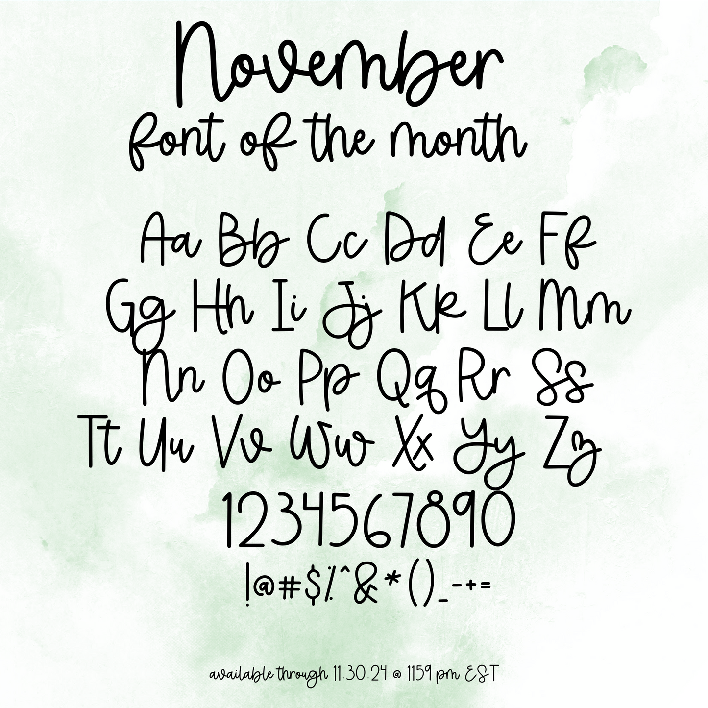 Font of the Month Custom Scripts