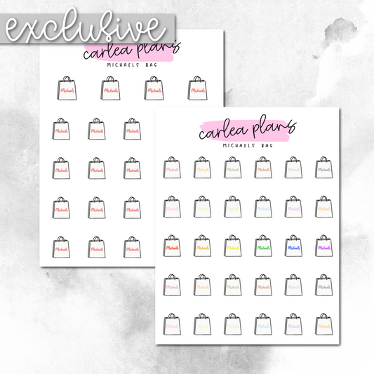 Michaels Bag Icons