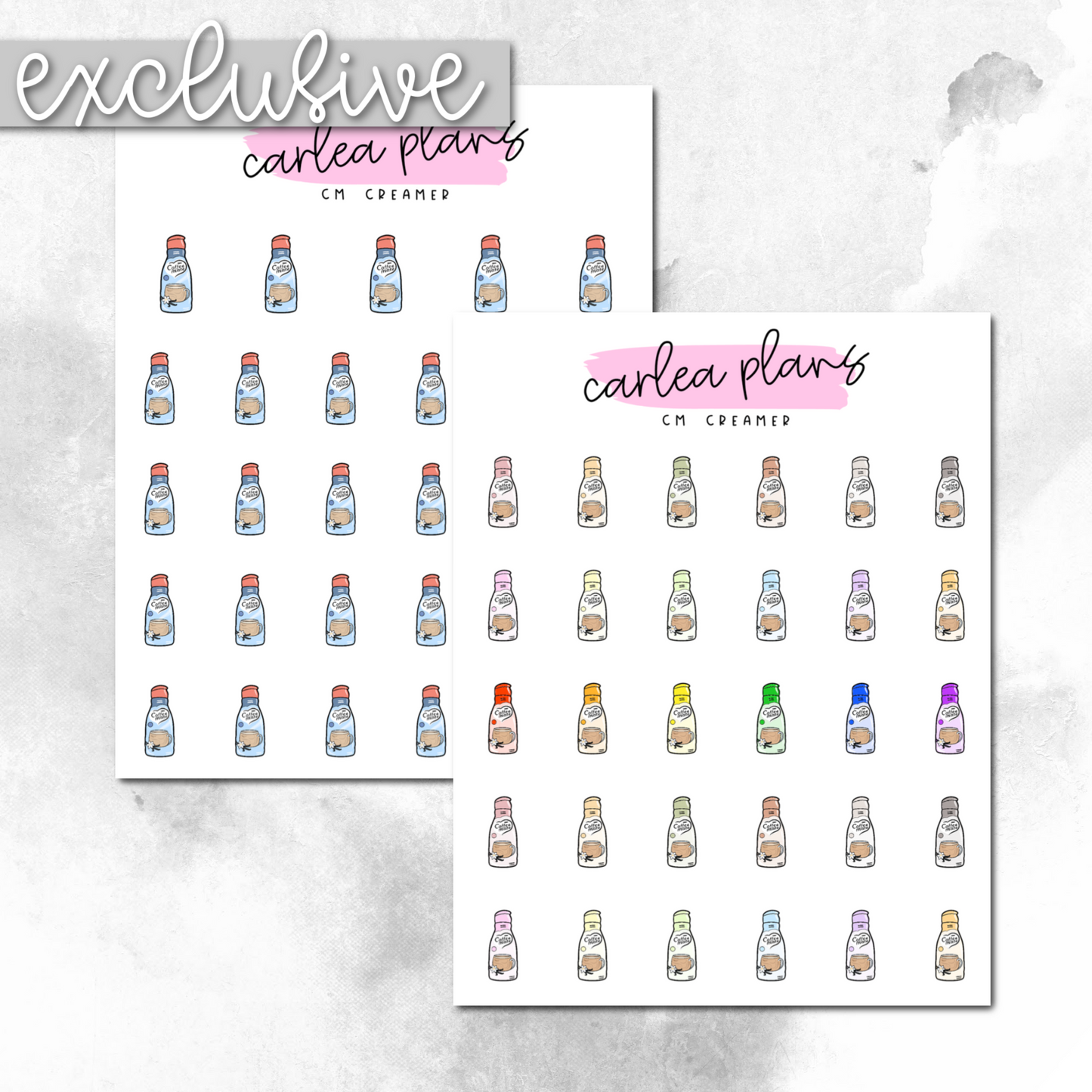 CM Creamer Icons